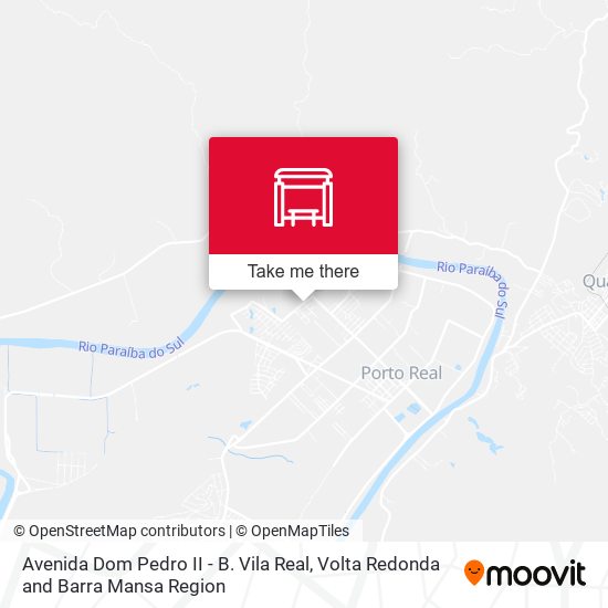 Avenida Dom Pedro II - B. Vila Real map