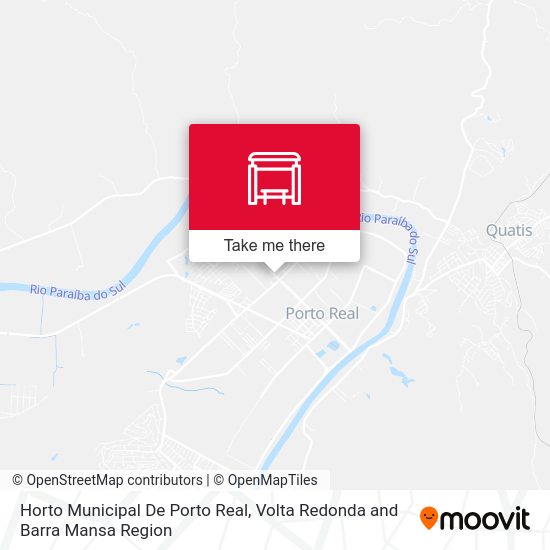 Horto Municipal De Porto Real map