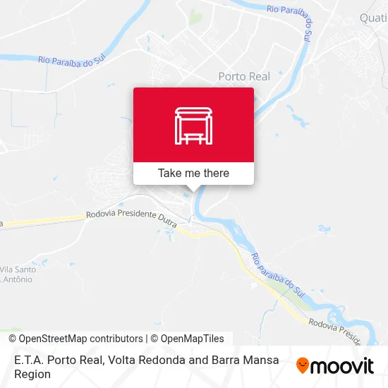 E.T.A. Porto Real map