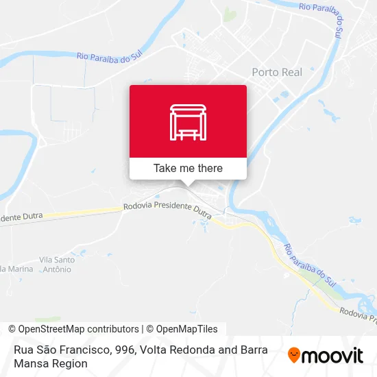 Rua São Francisco, 996 map