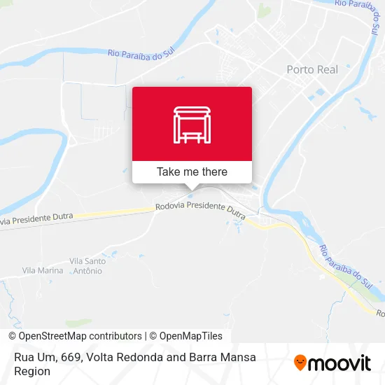 Rua Um, 669 map