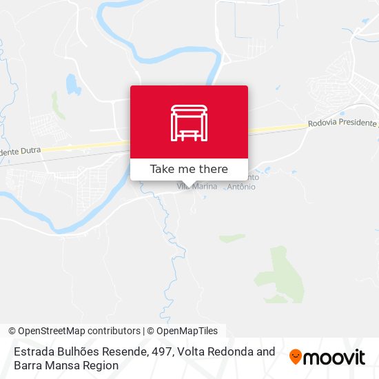 Estrada Bulhões Resende, 497 map