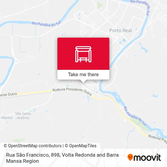 Rua São Francisco, 898 map
