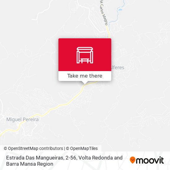 Estrada Das Mangueiras, 2-56 map