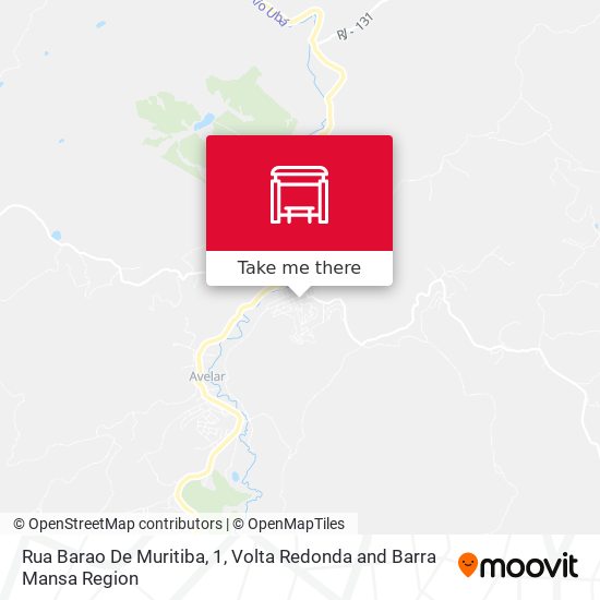 Mapa Rua Barao De Muritiba, 1