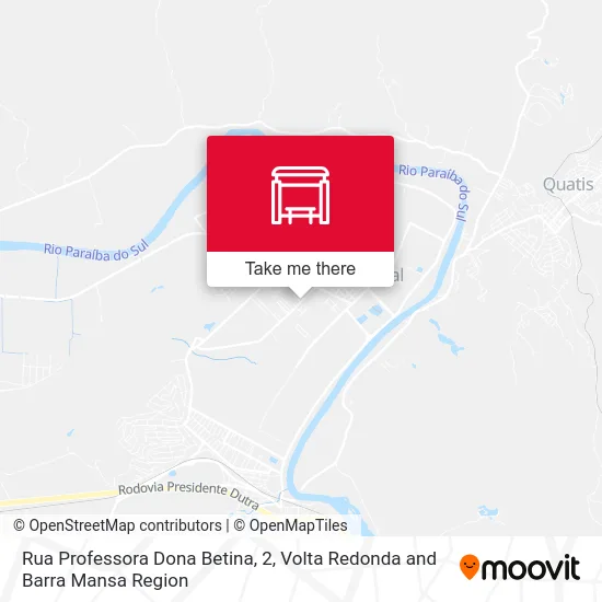 Rua Professora Dona Betina, 2 map
