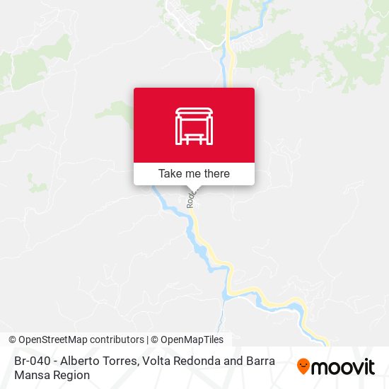Br-040 - Alberto Torres map