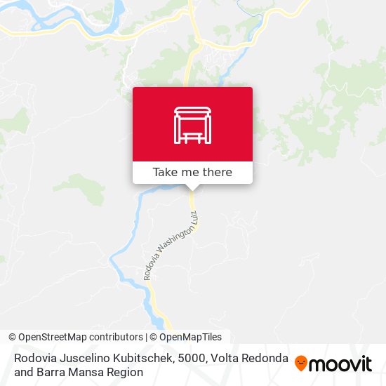 Rodovia Juscelino Kubitschek, 5000 map