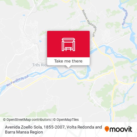 Avenida Zoello Sola, 1855-2007 map