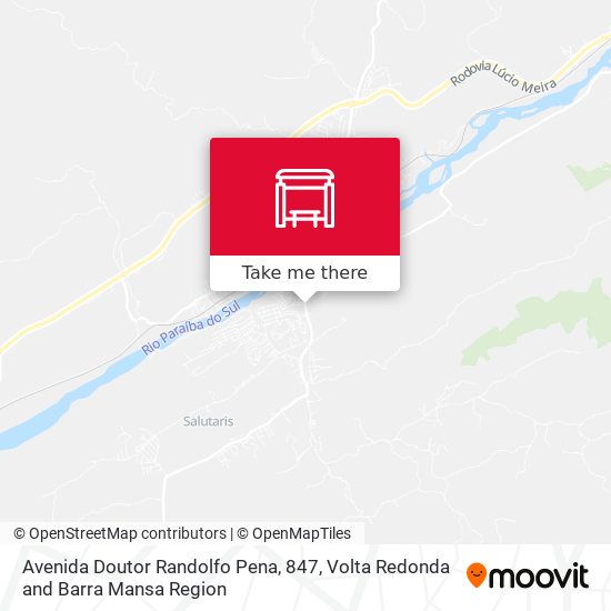 Avenida Doutor Randolfo Pena, 847 map