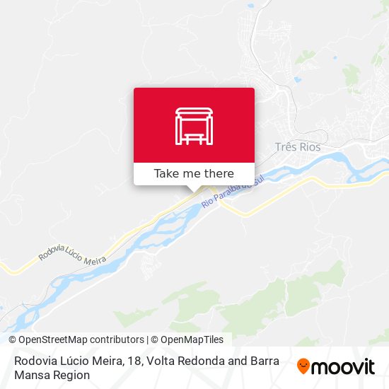 Rodovia Lúcio Meira, 18 map
