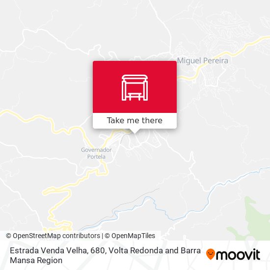 Estrada Venda Velha, 680 map