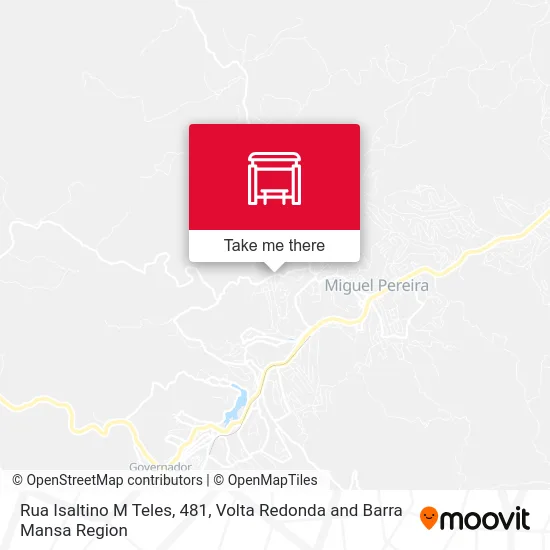Rua Isaltino M Teles, 481 map