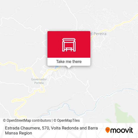 Estrada Chaumere, 570 map