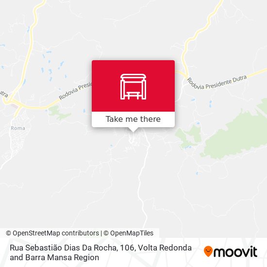 Mapa Rua Sebastião Dias Da Rocha, 106