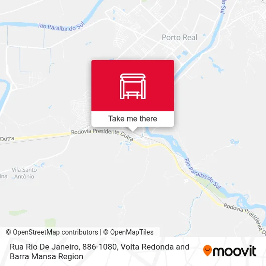 Rua Rio De Janeiro, 886-1080 map