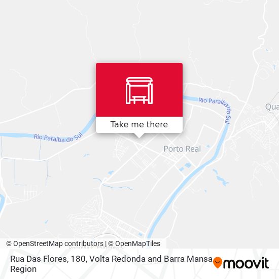 Rua Das Flores, 180 map