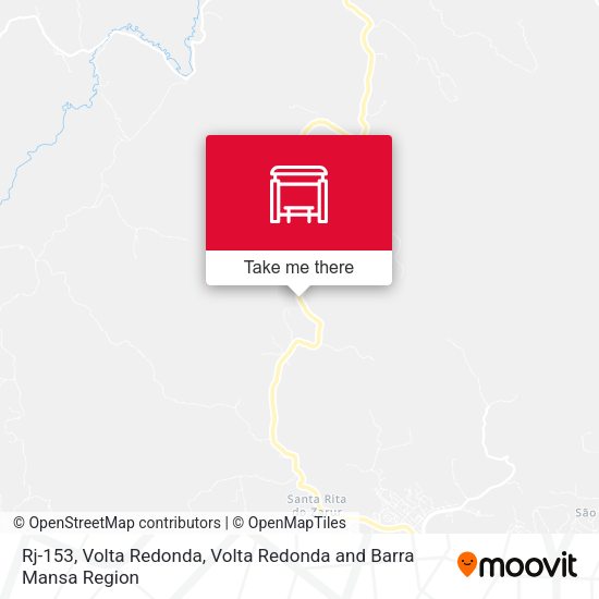 Rj-153, Volta Redonda map