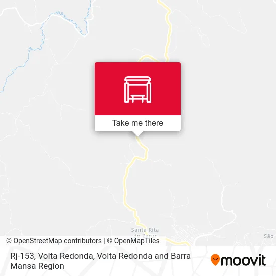 Rj-153, Volta Redonda map