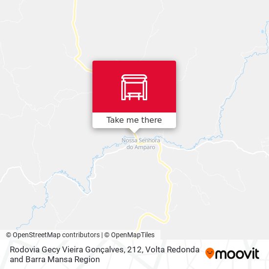 Rodovia Gecy Vieira Gonçalves, 212 map