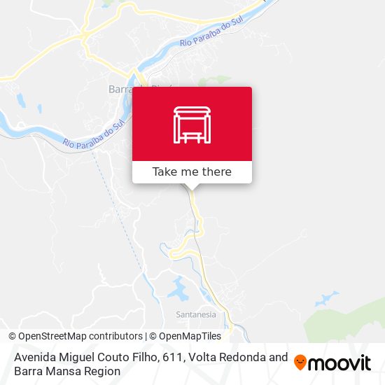 Avenida Miguel Couto Filho, 611 map
