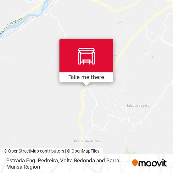 Estrada Eng. Pedreira map