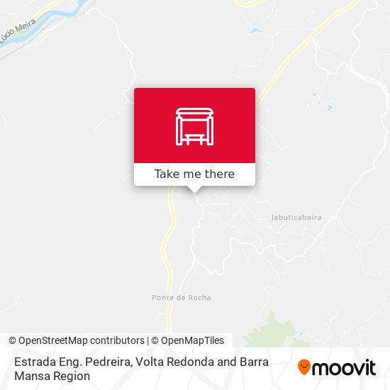 Estrada Eng. Pedreira map