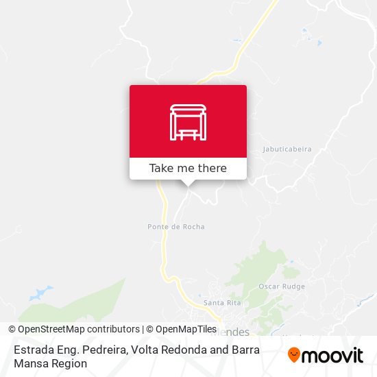 Estrada Eng. Pedreira map