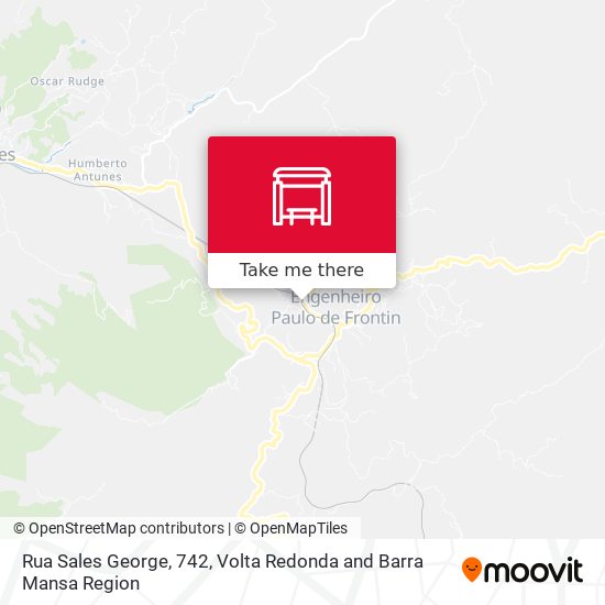 Rua Sales George, 742 map