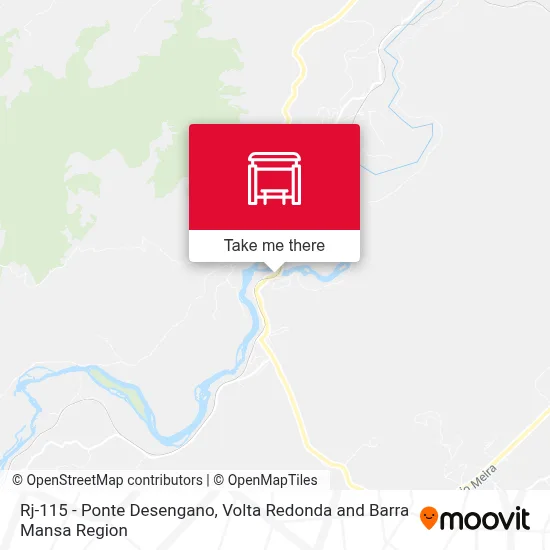 Rj-115 - Ponte Desengano map