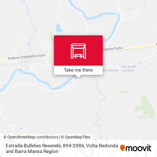 Estrada Bulhões Resende, 894-2986 map