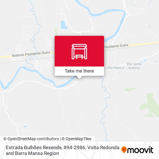 Estrada Bulhões Resende, 894-2986 map