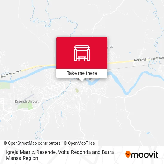 Igreja Matriz, Resende map