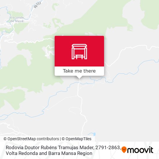 Rodovia Doutor Rubéns Tramujas Mader, 2791-2863 map