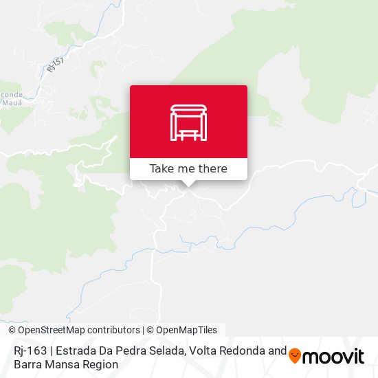 Rj-163 | Estrada Da Pedra Selada map