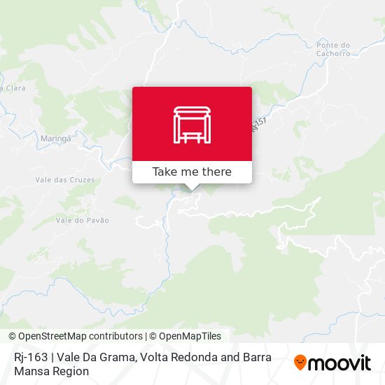 Rj-163 | Vale Da Grama map