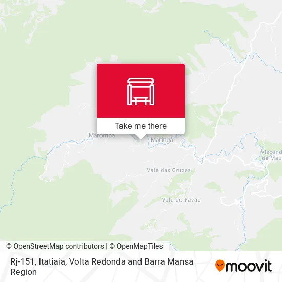 Rj-151, Itatiaia map