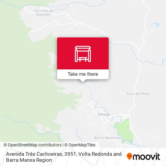 Avenida Três Cachoeiras, 3951 map