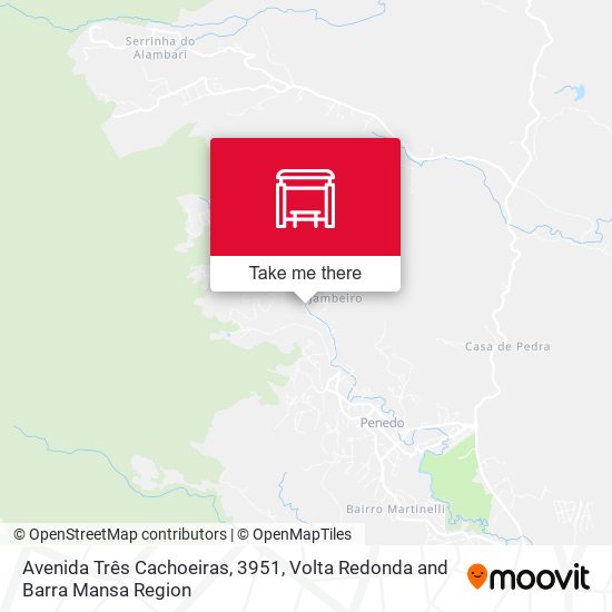 Avenida Três Cachoeiras, 3951 map