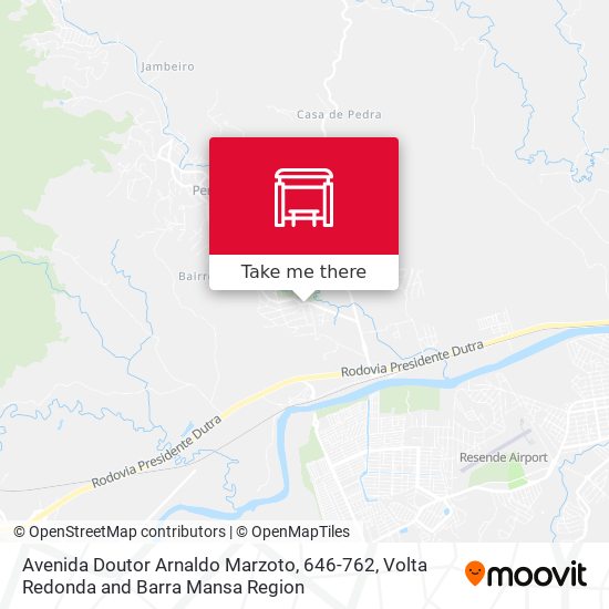 Avenida Doutor Arnaldo Marzoto, 646-762 map