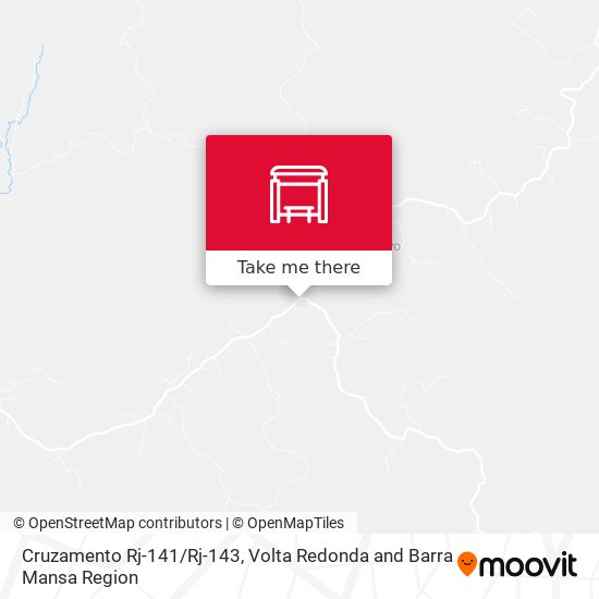 Cruzamento Rj-141/Rj-143 map