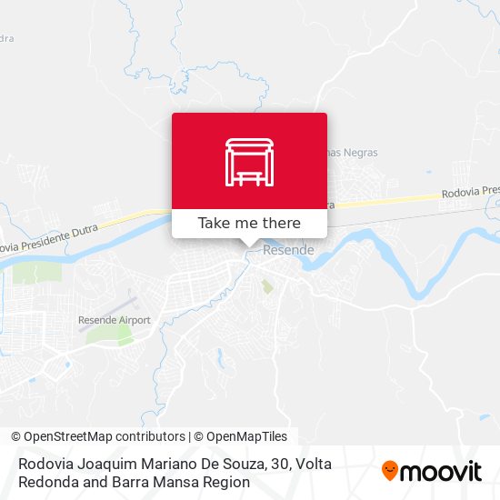 Mapa Rodovia Joaquim Mariano De Souza, 30