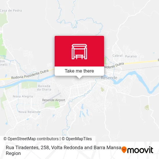 Rua Tiradentes, 258 map