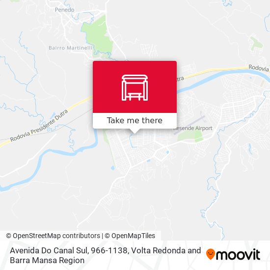 Avenida Do Canal Sul, 966-1138 map