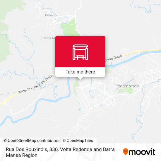 Rua Dos Rouxinóis, 330 map