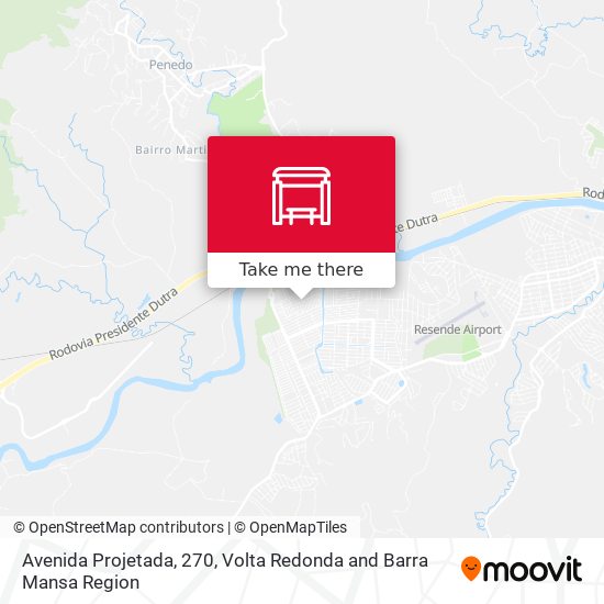 Avenida Projetada, 270 map