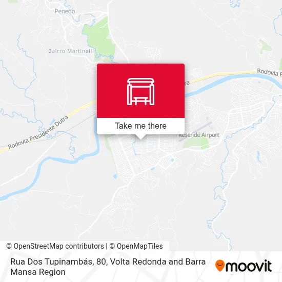 Rua Dos Tupinambás, 80 map