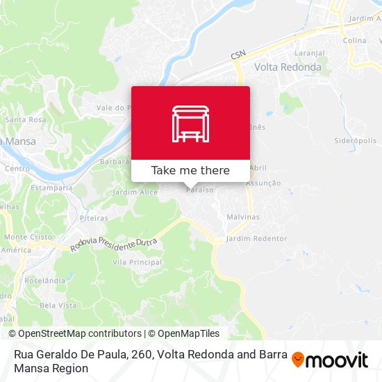Rua Geraldo De Paula, 260 map