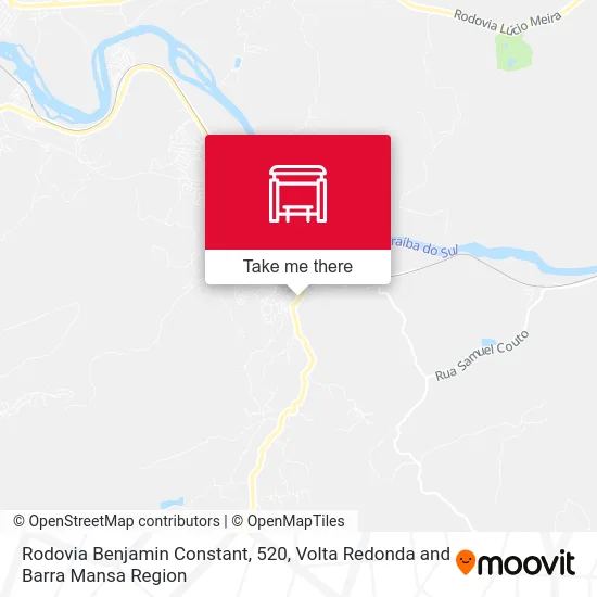 Rodovia Benjamin Constant, 520 map