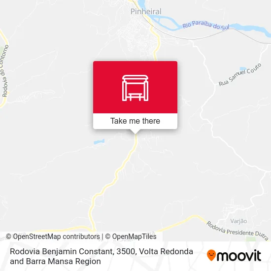 Rodovia Benjamin Constant, 3500 map
